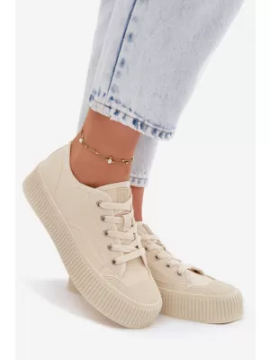 Dámske tenisky BIG STAR SHOES TT274271 BEIGE