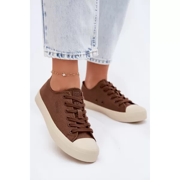  Dámske tenisky BIG STAR SHOES TT274123 BROWN/BEIGE 