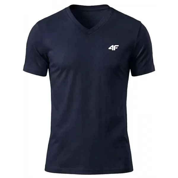  Pánske tričko 4F WMM00TTSHM3339 NAVY 