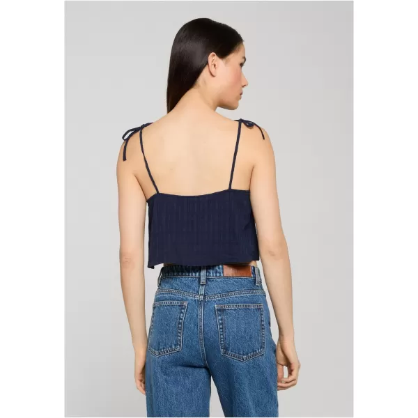  Dámsky top URBAN CLASSICS TB8375-00155 NAVY 