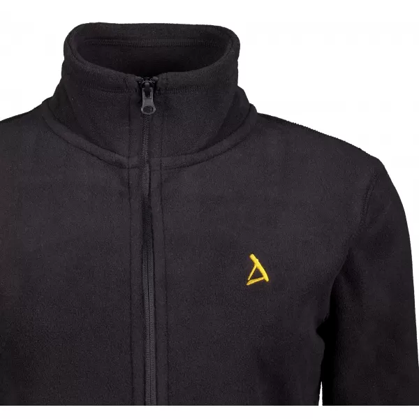  Dámska fleece mikina ALTISPORT ALW002852 ČIERNOZLATÁ 