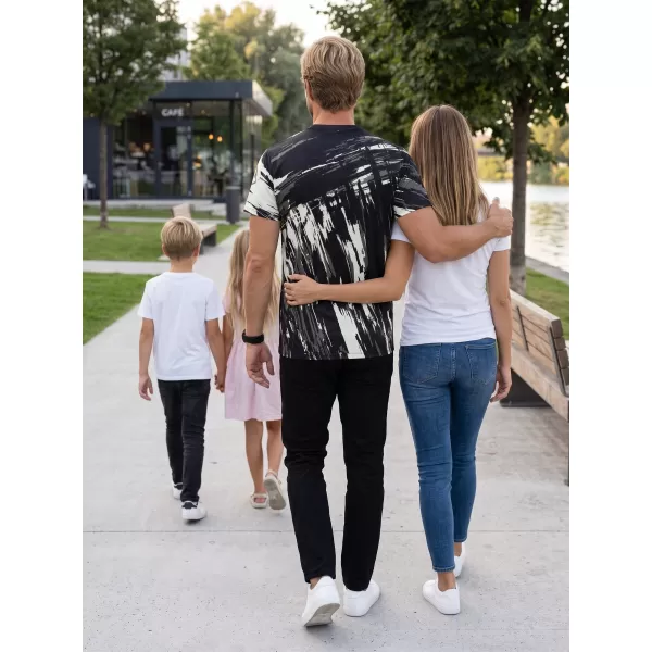  Pánske funkčné tričko premium ALTISPORT VOJ/ALM010TR01 ČIERNA/SLONOVÁ KOSŤ 
