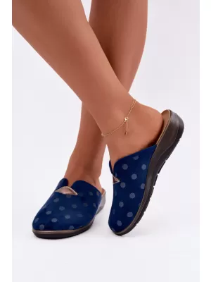 Dámske šľapky INBLU OD000014 NAVY BLUE