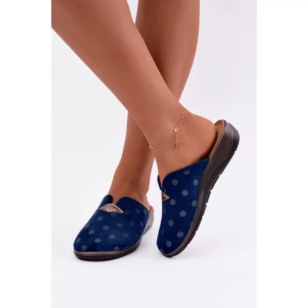  Dámske šľapky INBLU OD000014 NAVY BLUE 