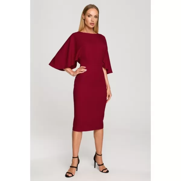  Dámske šaty MOE M700 MAROON 