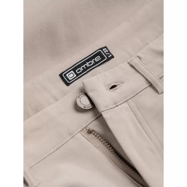  Pánske nohavice OMBRE P1515 BEIGE 