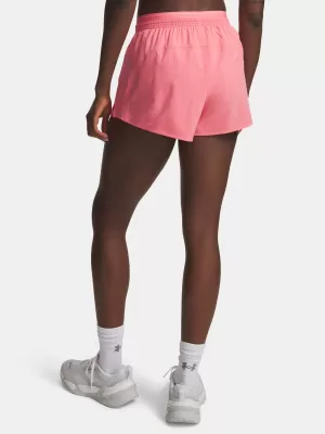 Dámske kraťasy UNDER ARMOUR VANISH WOVEN 3IN SHORTS 6009965-600 RUŽOVÁ