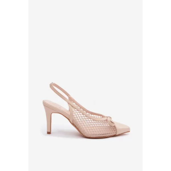  Dámske sandále BOTO SQC-272 BEIGE 