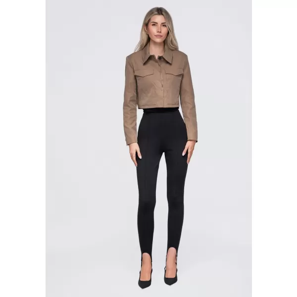  Dámske sako OMBRE OW-BL-E0007 BEIGE 