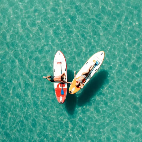  Paddleboard SKIFFO RIVAGE LAVA ČERVENÁ/BIELA 