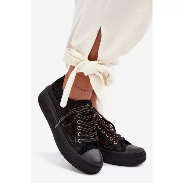  Dámske tenisky LEE COOPER LCW-26-44-4479 BLACK 
