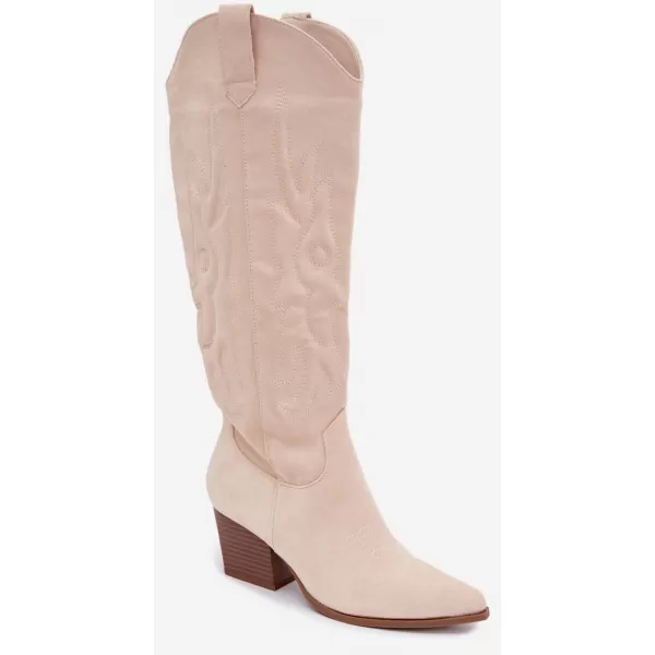  Dámske čižmy BOTO 9697A-1 BEIGE 