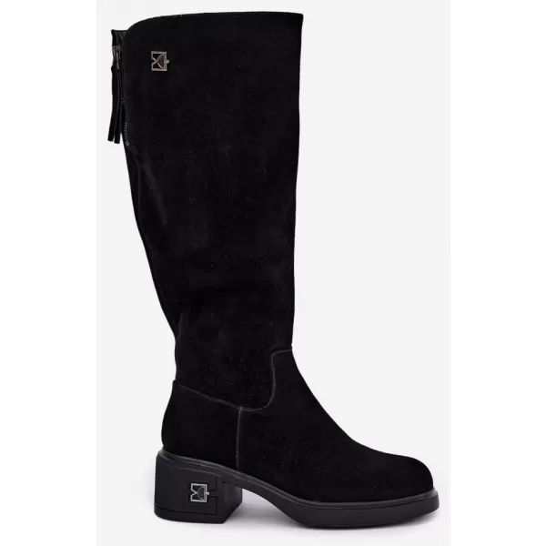  Dámske čižmy VINCEZA 67056 BLACK 