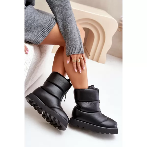  Dámske snehule BOTO C-314 BLACK 