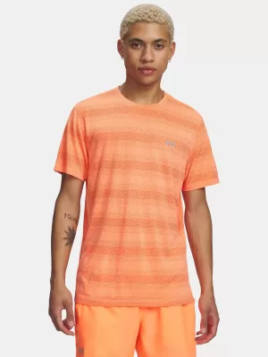 Pánske tričko UNDER ARMOUR VELOCITI SS 6009517-824 ORANŽOVÁ