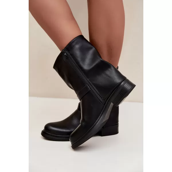  Dámske členkové topánky BOTO 5859 BLACK 