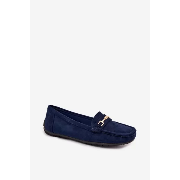  Dámske mokasíny BOTO FT247 NAVY BLUE 