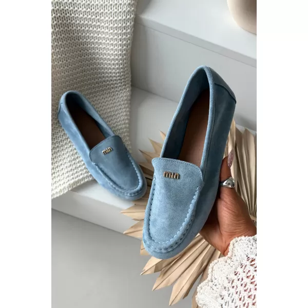  Dámske mokasíny BOTO QQ-273 BLUE 
