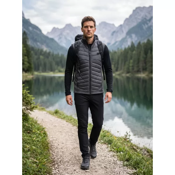 Pánska hybridná vesta MALFINI PREMIUM CROSS 557 LIGHT ANTHRACITE 