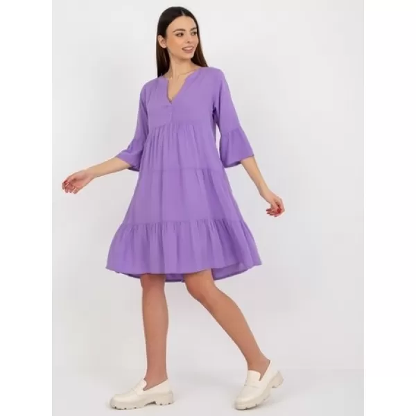  Dámske šaty SUBLEVEL D73761M30214B VIOLET 