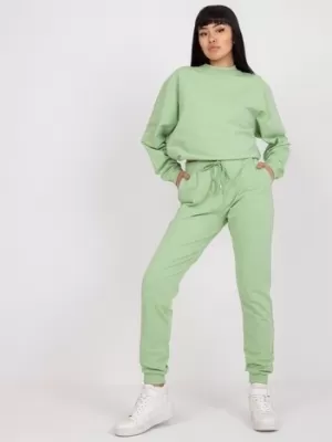 Dámske tepláky BASIC FEEL GOOD AP-DR-A-003 PISTACHIO
