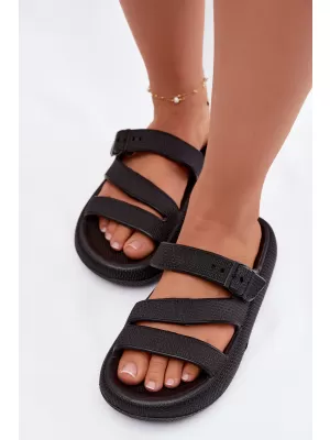 Dámske šľapky BIG STAR SHOES TT274A037 BLACK