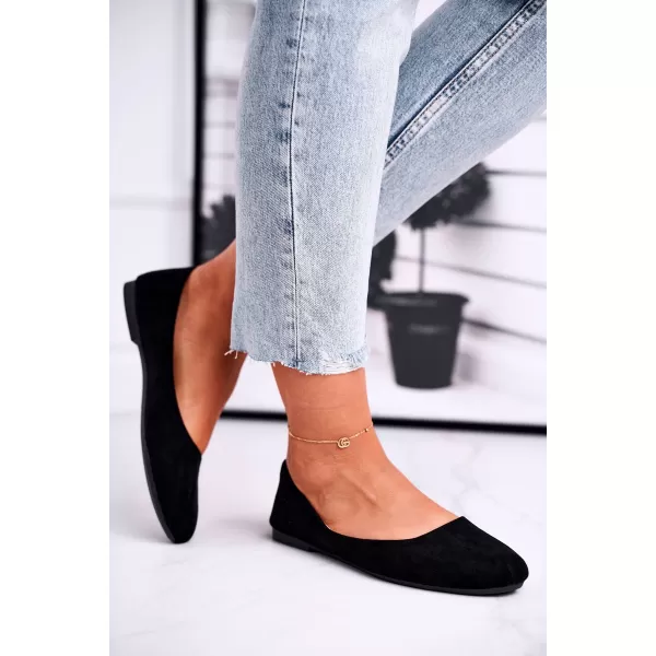  Dámske baleríny BOTO 9BL02-1031 BLACK 