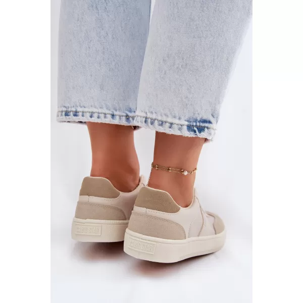  Dámske tenisky BIG STAR SHOES TT274768 BEIGE 