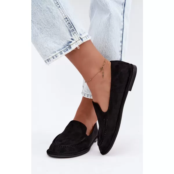  Dámske mokasíny BOTO 9889 BLACK 