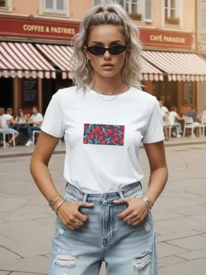 Dámske tričko DSTREET NX8014RY-WH BIELA