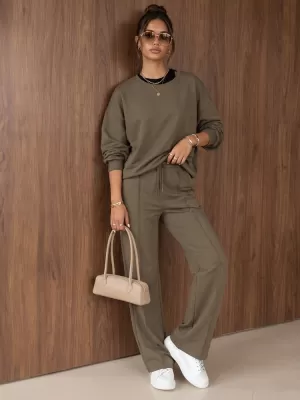 Dámska súprava DSTREET AY1229 KHAKI
