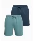Pánsky set kraťas OMBRE Z126 NAVY BLUE/TURQUOISE