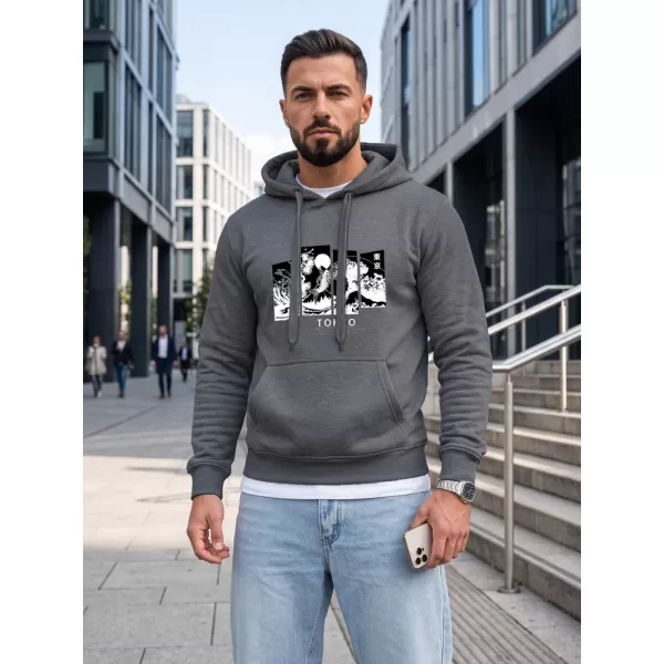  Pánska mikina DSTREET NX5146BX-05-09 TMAVO ŠEDÁ 