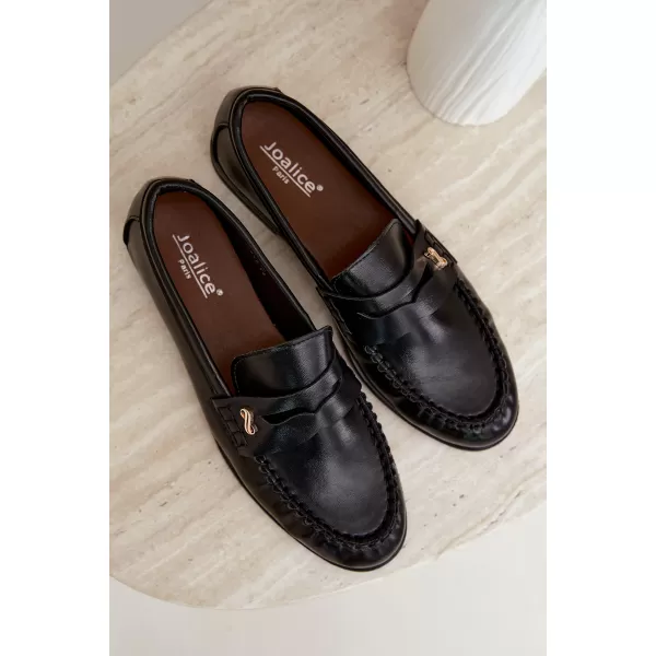  Dámske mokasíny BOTO G523 BLACK 
