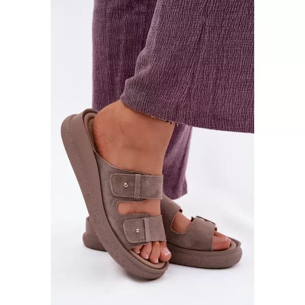  Dámske šľapky VINCEZA 66916 APRICOT 