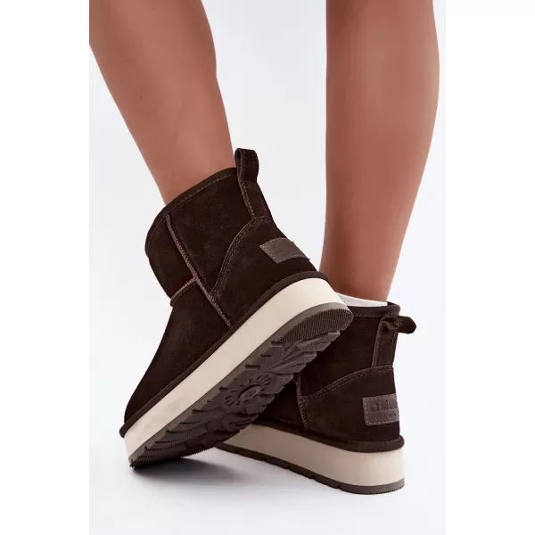  Dámske topánky BIG STAR SHOES UU274693 BROWN/BEIGE 