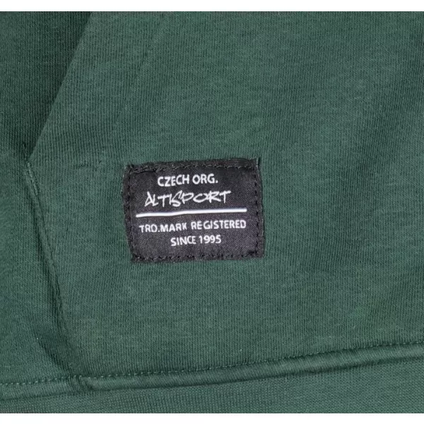  Pánska mikina ALTISPORT NP/ALMST45001 BOTTLE GREEN 