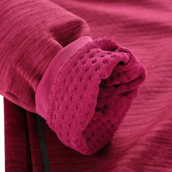  Dámska mikina ALPINE PRO ONNECA 3 FUCHSIA RED 
