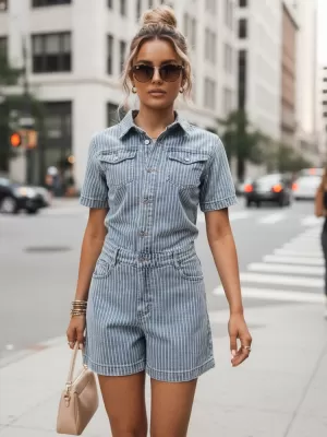 Dámske šaty DSTREET EY2682 MODRÁ