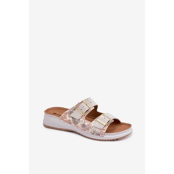  Dámske šľapky INBLU SD000001 BEIGE 
