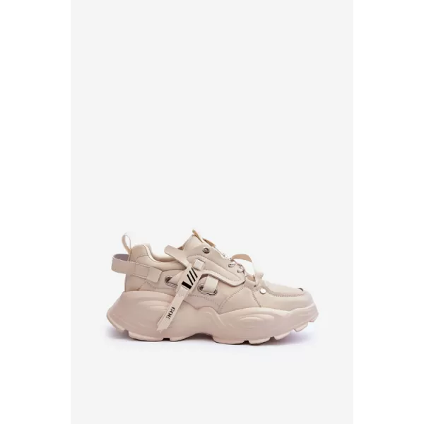  Dámske športové topánky GOE MM2N4015 BEIGE 