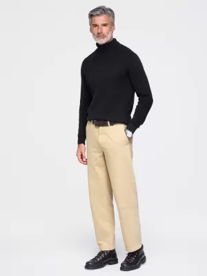 Pánsky rolák OMBRE OM-SWTN-0192 BLACK