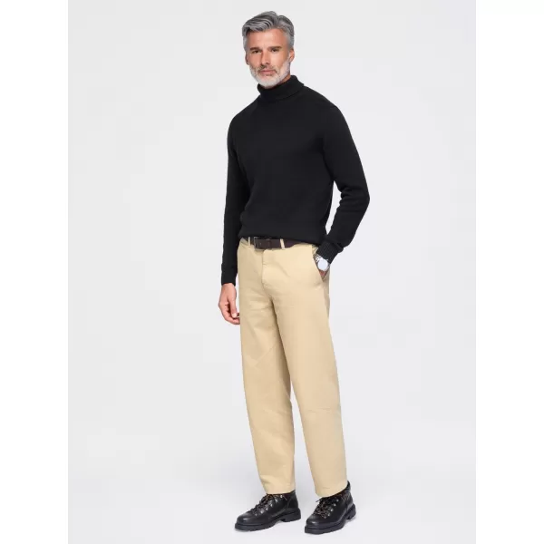  Pánsky rolák OMBRE OM-SWTN-0192 BLACK 