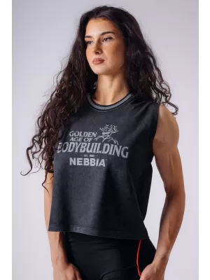 Dámske tielka NEBBIA OLYMPIA OVERSIZED 939 BLACK