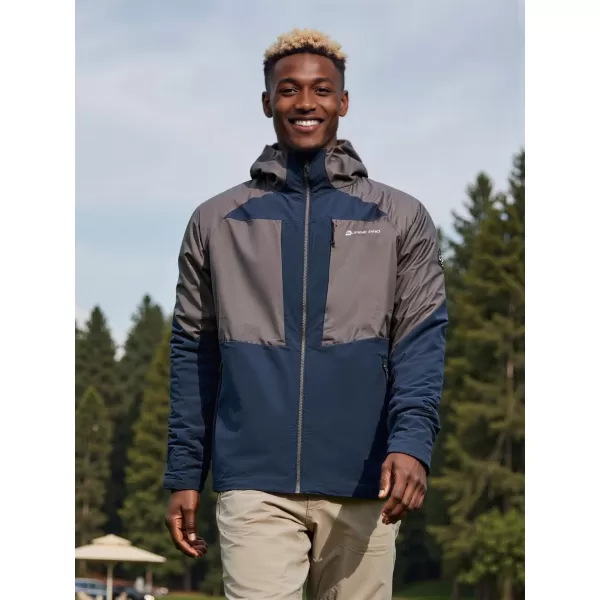  Pánska outdoorová bunda ALPINE PRO TEMUN MOONLIT OCEAN 