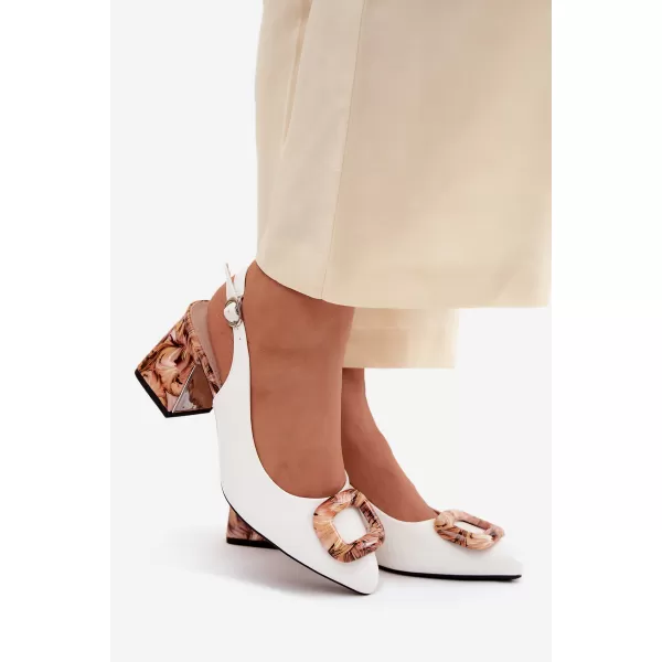  Dámske sandále VINCEZA 62289 WHITE 