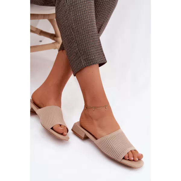  Dámske šľapky BOTO 2266 KHAKI 