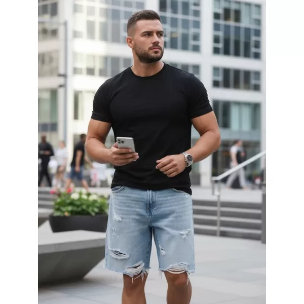  Pánske tričko DSTREET RX5671 ČIERNA 