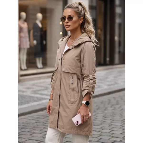  Dámska bunda DSTREET TY5808 BÉŽOVÁ 