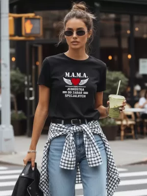 Dámske tričko DSTREET NX5026RY-BK ČIERNA